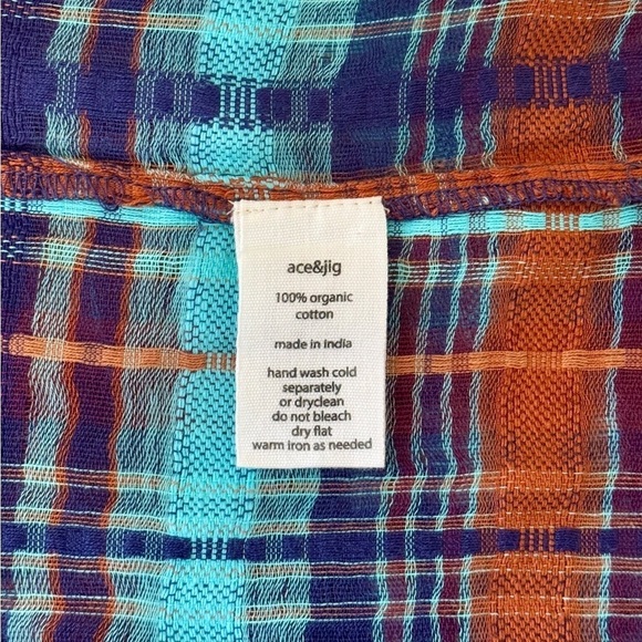 Ace & Jig Multicolor Plaid Jumpsuit - Picture 6 of 6